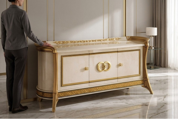 Kommoden Klassisch Kommode Sideboard Möbel Holz Schränke Anrichte arredoclassic