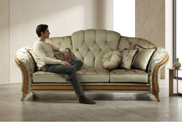 Schlafsofa Sofa 3 Sitzer Big Bettfunktion Schlafsofa Sofas Couchen arredoclassic