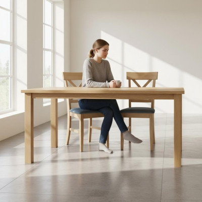 Stühle Stuhl Lehnstuhl Textil Neu Massiv Holz Sessel Polster Lehn Leder Lounge
