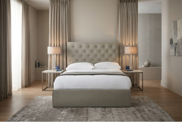 Bett Chesterfield Polsterbett Luxus Doppel Schlafzimmer Designbett Betten Neu