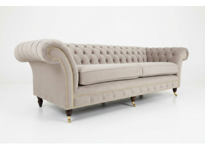 Sofa 4 Sitzer xxl Couch Sitz Polster Sofas Couchen Chesterfield Design 