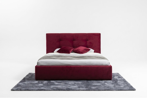 Bordaux 160x200 Bett Schlafzimmer Betten Textil Leder Hotel Luxus Polster Big