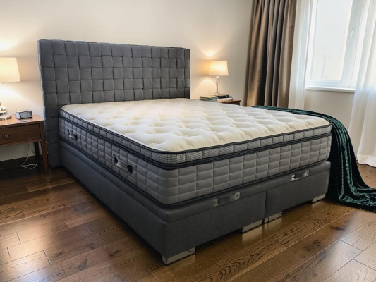 Luxus Schlafzimmer Bett Polster Design Luxus Doppel Hotel Betten 140x200cm Neu
