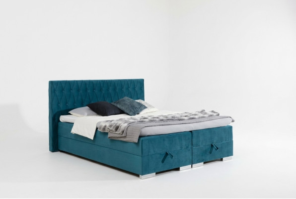 Boxspringbett inkls. Matratze Bett Doppel Betten Hotel Polster Schlafzimmer Neu
