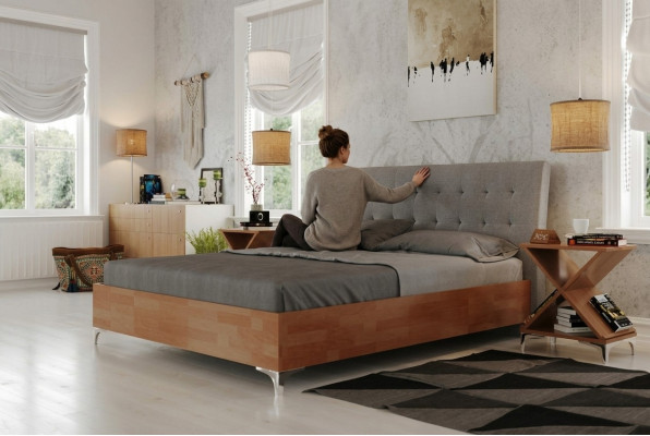 Bett Polster Design Luxus Doppel Hotel Betten Ehe 160x200cm Schlaf Zimmer Leder