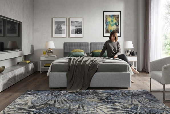 Klassisches Bett Barock Stil Doppel Hotel Betten Schlafzimmer 200x200cm Möbel