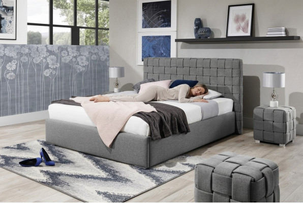 Polster Design Luxus Hotel Betten Textil Modernes Schlafzimmer Bett 140/160/180