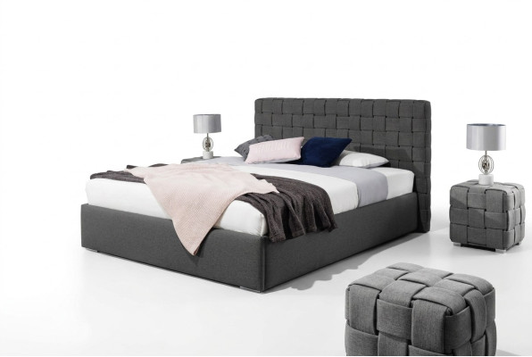 Bett Design Luxus Luxus Betten Textil Modernes Schlafzimmer 140/160/180 Neu130