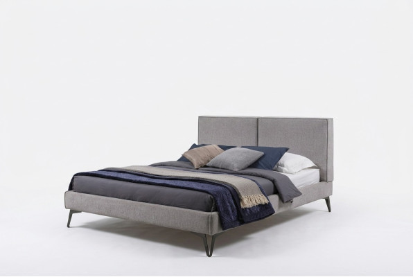 Luxus Leder Textil Bett  Polster Betten Doppel Modernes Ehe 140/160/180 Neu