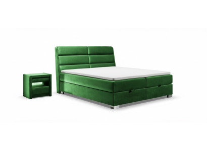 Bett 2x Nachttisch 3 tlg. Schlafzimmer Luxus Set Design Möbel Modern Betten Neu