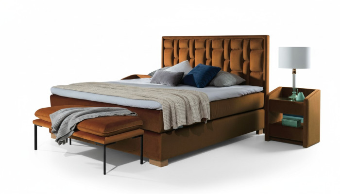 Hocker Poufa Fußhocker Hocker Polsterhocker Sitzhocker Beistell Stoff Loft Neu
