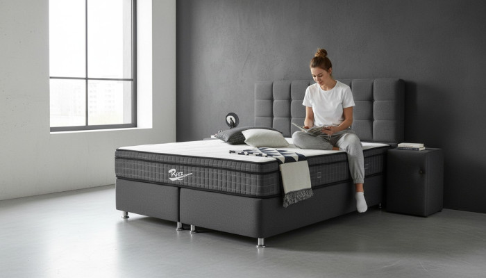 Boxspringbett Doppel Betten Schlafzimmer luxus Designer Doppelbetten 160x200 Neu