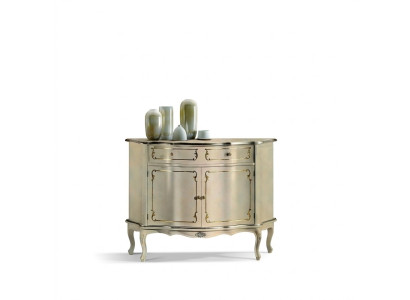 Luxus Italienische Holz Möbel Kommode Weiß Buffet Schrank Wohnzimmer