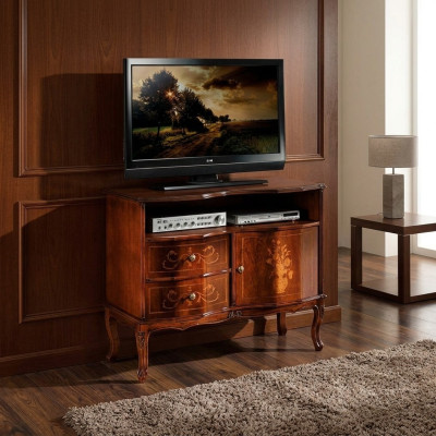 Sideboard tv Lowboard rtv Schrank Italienische Möbel Wohnzimmer Holz Möbel Neu