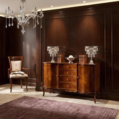 Sideboard Schrank Kommoden Holz Möbel Schränke Kommode Luxus Designer Konsolen