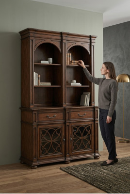 Design Kommode Anrichte Side Low Board Schrank Wohn Zimmer Regal Luxus Holz 