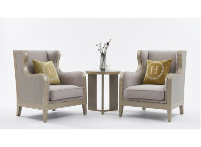 Sofagarnitur Garnitur 3tlg Set 2x Sessel Beistelltisch Tisch Sofa Garnitur Sets