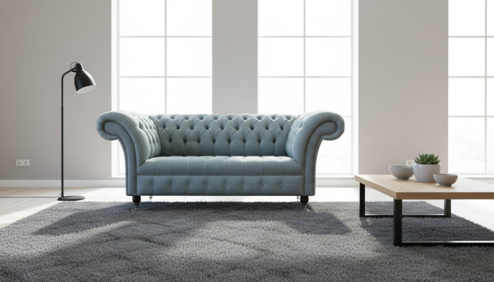 Chesterfield Sofa Couch Polster Designer 2 Sitzer Garnitur Sofas Zweisitzer Neu