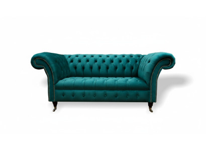 Sofa 2 Sitzer Chesterfield Polster Design Luxus Couch Sofas Lounge Club Sofas