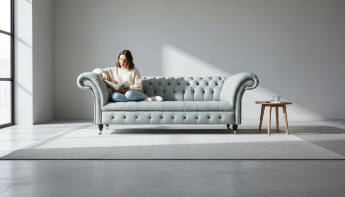 Sofa Couch Polster Garnitur Sitz Sofas Couchen Chesterfield 3 Sitzer