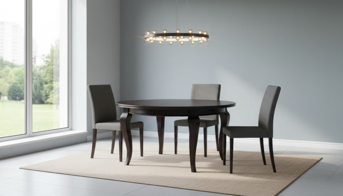 xxl Big Konferenztisch Holztisch Tische Meeting Esszimmer Tisch 150x150/200cm