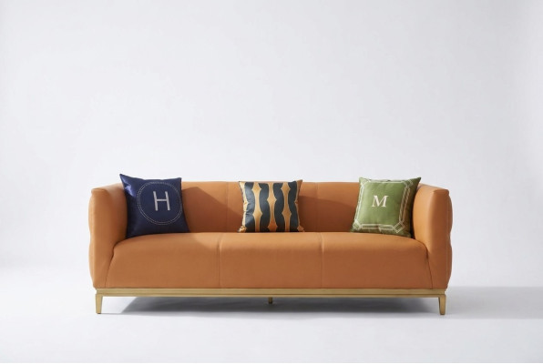 Designer Sofa 3 Sitzer Modern Couch Polster Sofas Designsofa Dreisitzer