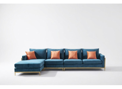 Wohnlandschaft Ecksofa L Form Sessel Deko Set Garnitur Modern Sofa Leder NEU