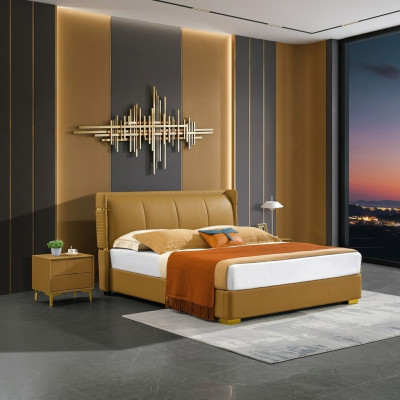 Klassisches Bett Doppel Hotel Betten 180x200 Möbel Schlafzimmer Luxus