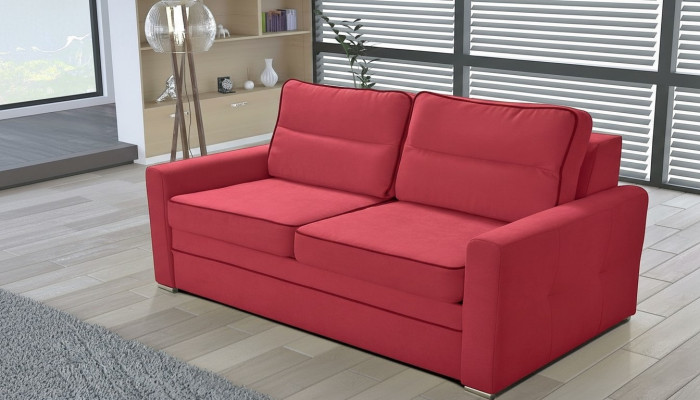 Schlafsofa Klappcouch Bett Sofa Couchen Sofas Couch Luxus Textil Polster 170cm