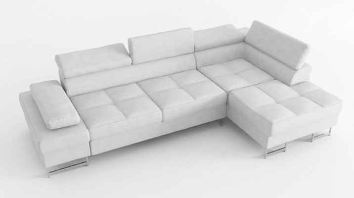 Sofas L Form Sofa Couch Polster Wohnlandschaft Design Ecksofa Textil Leder Neu