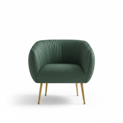 Luxus Wohnzimmer Neu Relax Sessel Metall Design Polster Lounge Club