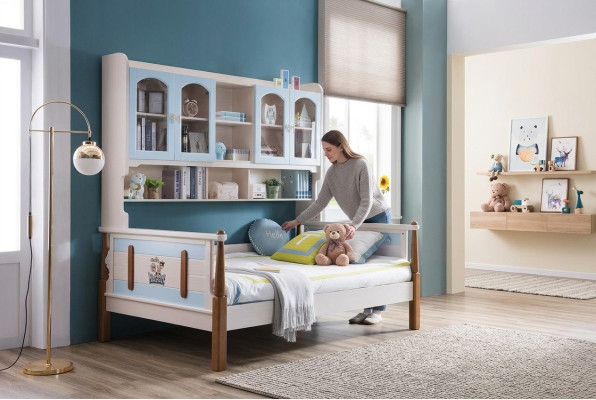 Kinderbett Etagenbett Hochbett Spielbett Kinderzimmer Stockbett Doppelstockbett