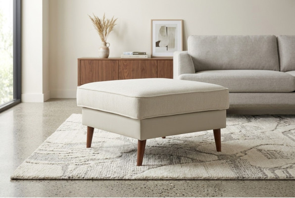Wohnzimmer Bank Fußhocker Ottomane Sitzhocker Sitzpouf Designer Hocker Polster