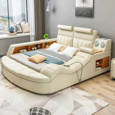 Multifunktion Bett Doppelbett Betten Ehebett Polsterbett Schlafzimmer
