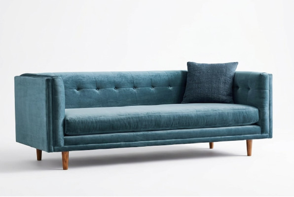 Wohnlandschaft Stoff Sofa 3 Sitzer Relax Sitz Design Couch Lounge Sofas Textil