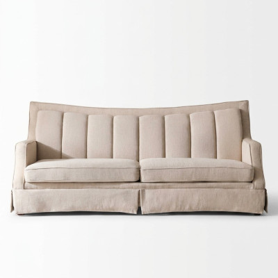 Stoff Sofa Dreisitzer Möbel Relax Sitz Design Couch Lounge Sofas Textil 3 Sitzer