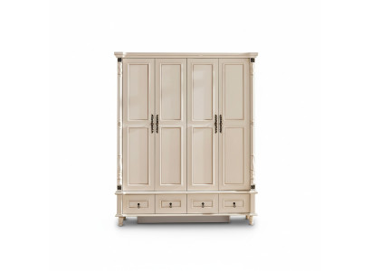 Kleiderschrank Schrank Barock Stil Holz Möbel Klassische Schlafzimmer Schränke