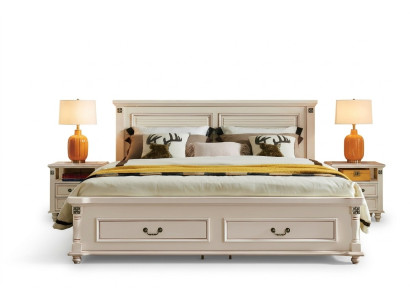Doppel Hotel Betten Schlafzimmer 180x200 cm Holz Holzbett Bett Design Luxus