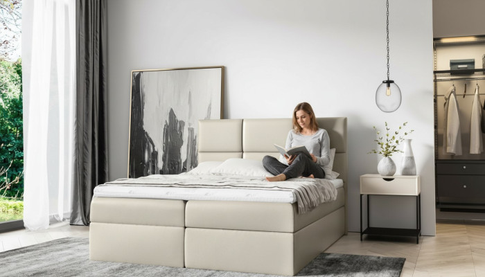 Polsterbett Boxspringbett 160x200 Design Doppel Hotel Modern Bett Betten Möbel