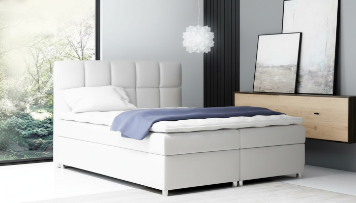 Boxspring Bett Doppel Hotel Möbel Betten Einrichtung big 200x200 Schlafzimmer