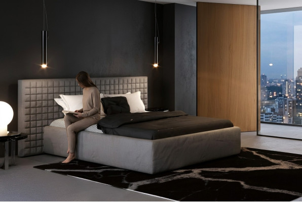 Design Bett Doppel Bettfunktion Hotel Textil Schlafzimmer Betten Rahmen Hotel