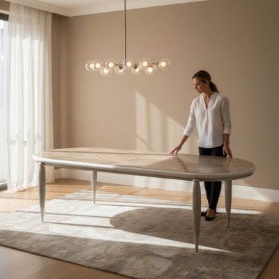 Design Esstisch Möbel Holz Tische Italienische Stil Möbel Einrichtung Esszimmer