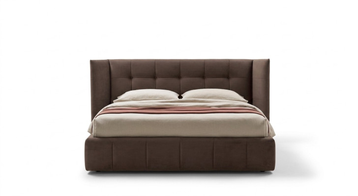 Doppelbett Bett Ehebett Design Luxus Luxur Polsterbett Designbett Textil Betten