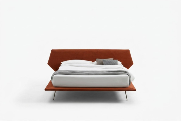 Doppelbett Betten Design Polster Schlafzimmer 200x200cm Modern Holz Bett Italien