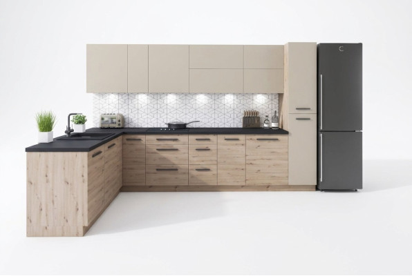 Küchen L Zeile Moderne Küchen Küchenzeile Hängeschrank Schrank Schränke Küche