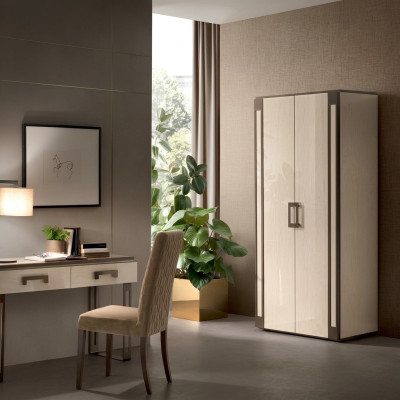 Kleiderschrank Schlafzimmer Holz Schrank Modern Stil Schränke Mehrzweck Regal