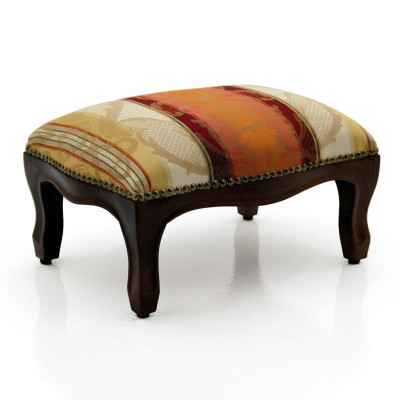 Ottomane Sitz Chaise Gepolstert Pufa Sitzbänke Design Polster Hocker Fußhocker