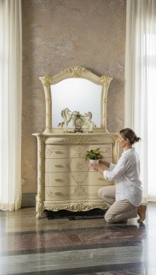 Kommode Schubladen Holz Sideboard Schrank Schränke Massiv Kommoden Wohnzimmer