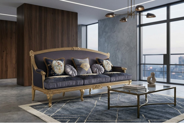 Sofas Couchen Sitz Garnituren Design Club 3er Sofa Couch Polster 3 Sitzer Textil