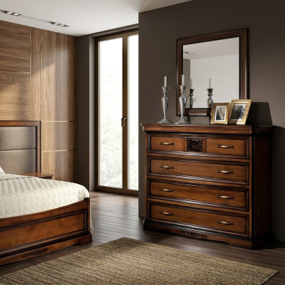 Kommoden Holz Schränke Anrichte Möbel Kommode Sideboard Schrank Klassische neu